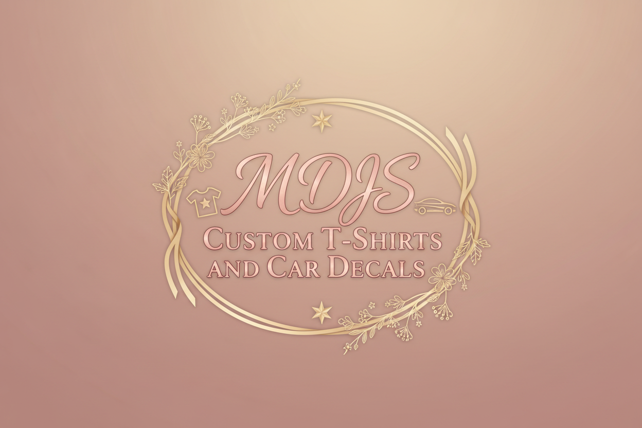 MDJS CUSTOM T-SHIRTS AND CAR DECALS 